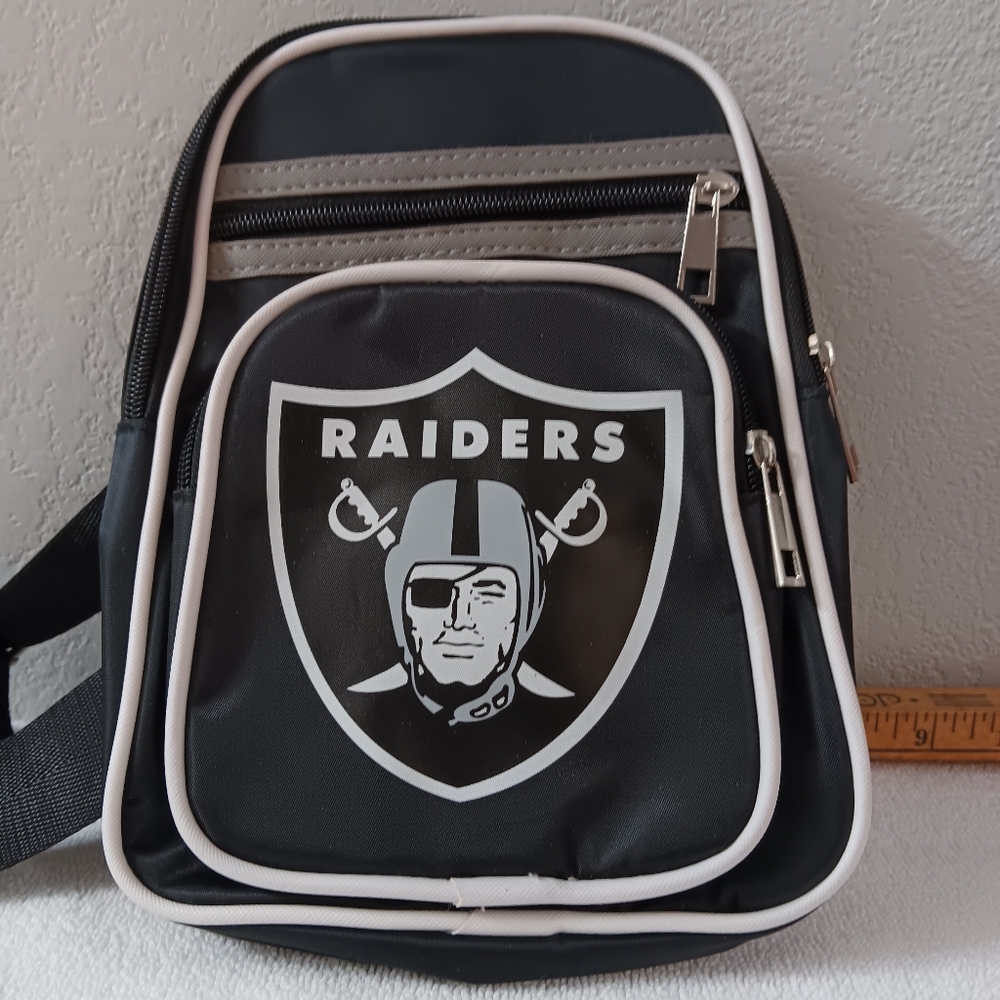 RAIDERS by  Black Crossbody Bag